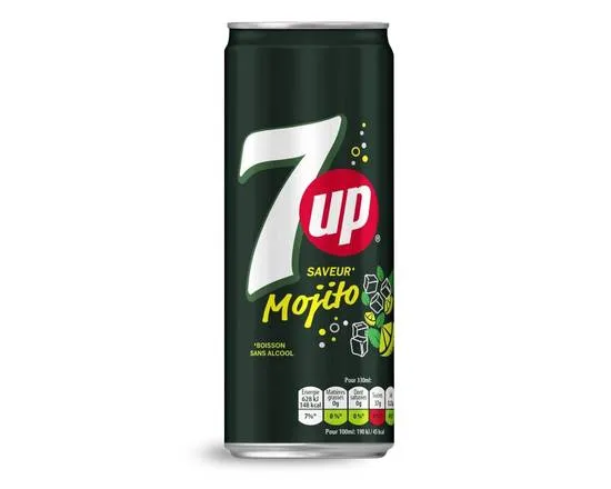 7 Up Mojito 33 cl — Big Pop’s Périgueux
